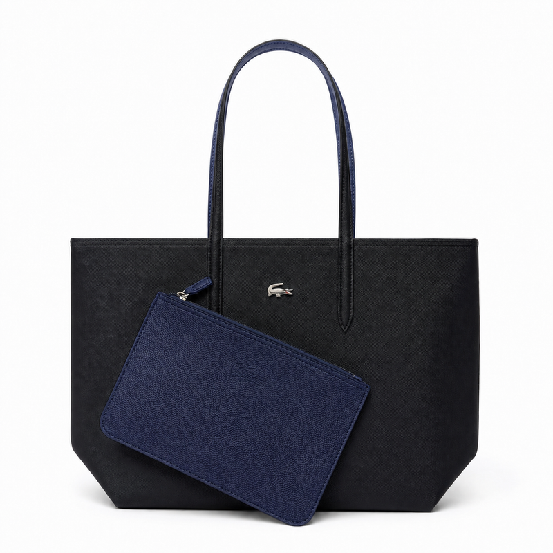 Sac Lacoste SAC DOUBLE FACE NOIR/BLEU NUIT