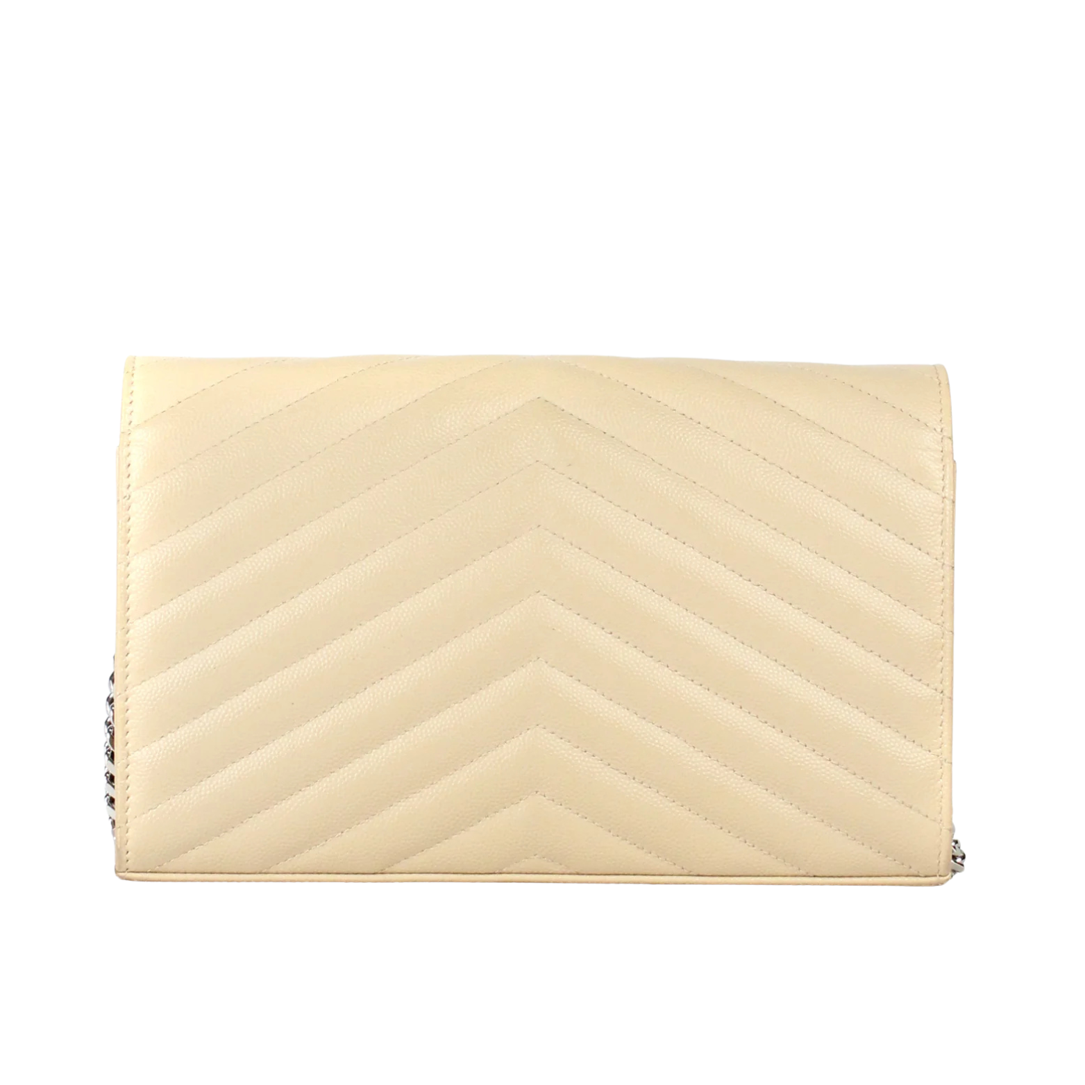 SAINT LAURENT ENVELOPE WALLET ON CHAIN