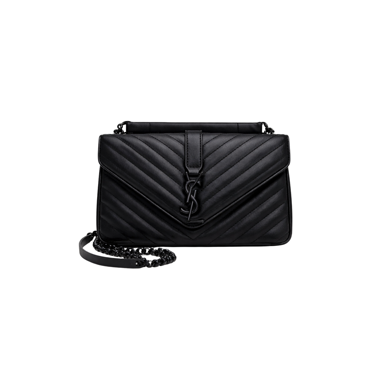 SAINT LAURENT ENVELOPE WALLET ON CHAIN