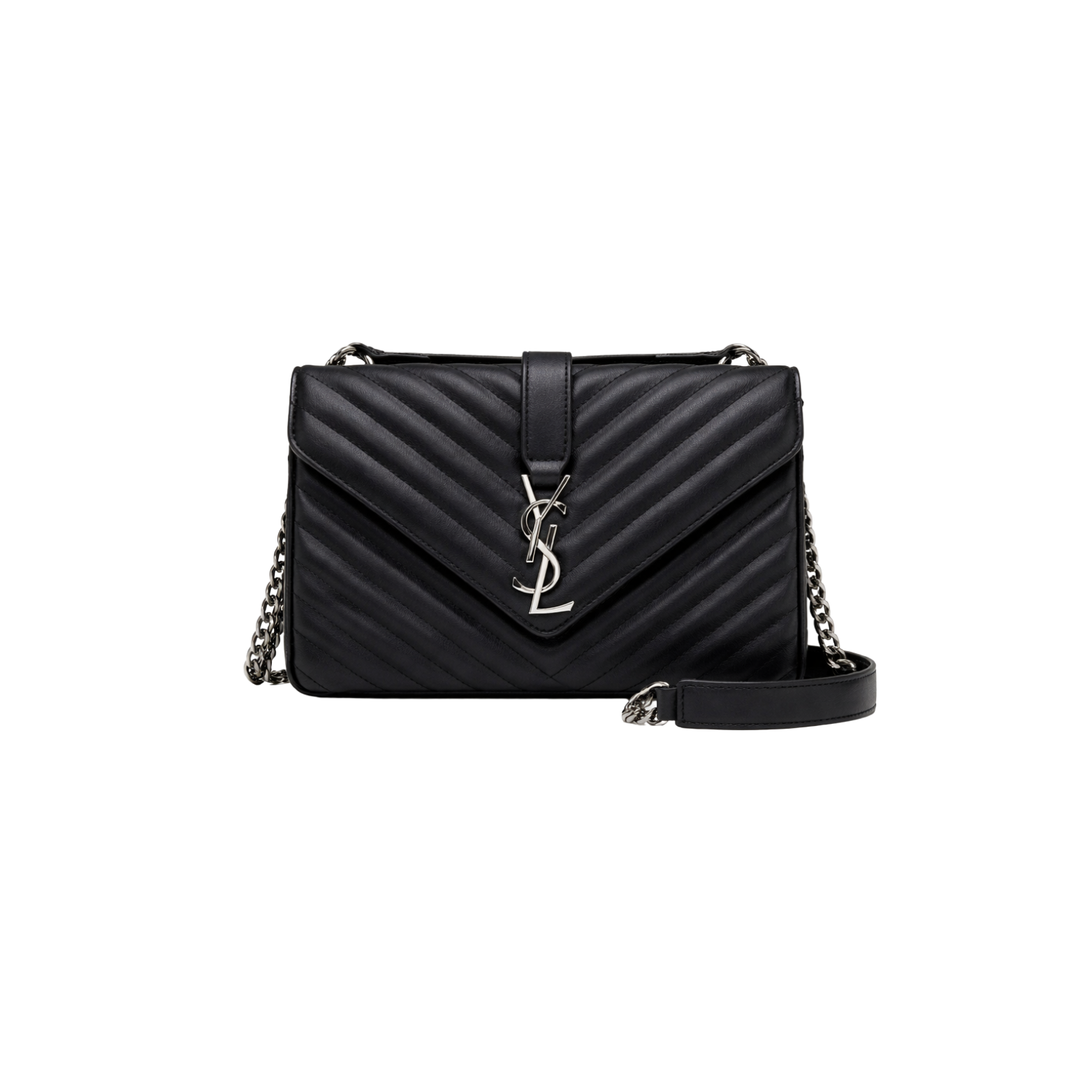 SAINT LAURENT ENVELOPE WALLET ON CHAIN