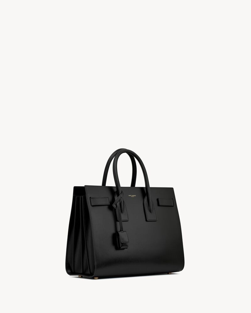 SAC DE JOUR EN CUIR LISSE - SMALL
NOIR