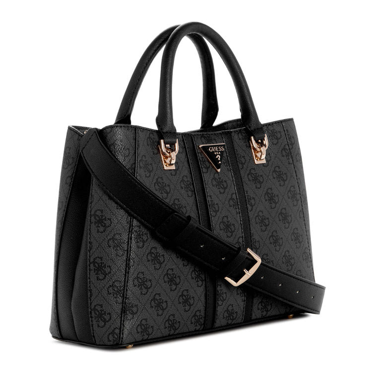 GUESS Sac cartable gris à motifs pour femme
