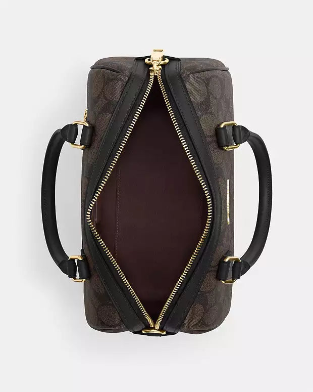 Coach Sac Satchel Rowan En Toile Exclusive