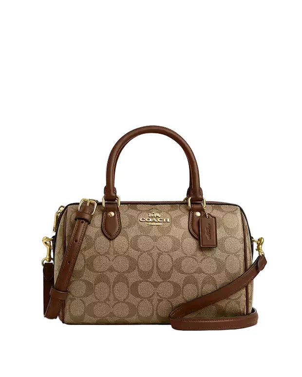 Coach Sac Satchel Rowan En Toile Exclusive