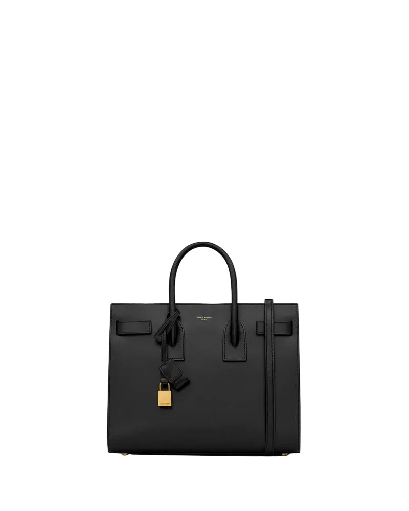 SAC DE JOUR EN CUIR LISSE - SMALL
NOIR