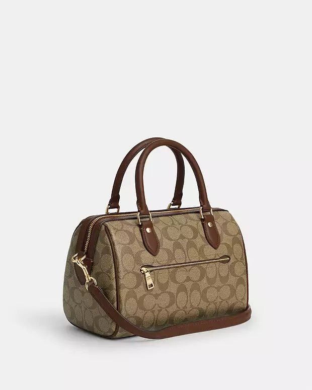 Coach Sac Satchel Rowan En Toile Exclusive