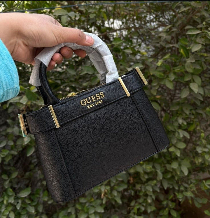 GUESS ANADELA MINI - Sac à main - nero