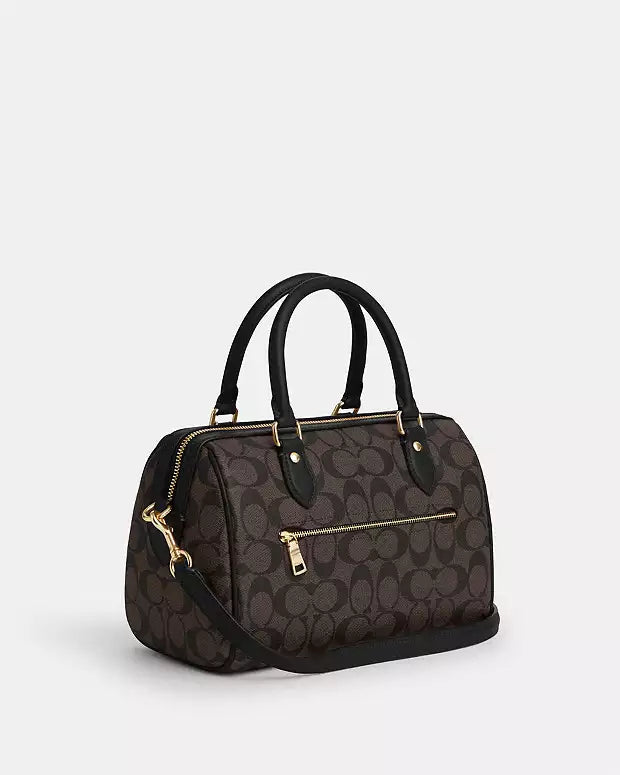 Coach Sac Satchel Rowan En Toile Exclusive